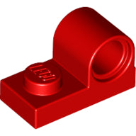 Plaatje in Gallery viewer laden, LEGO® los onderdeel Plaat Aangepast in kleur Rood 11458