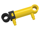 LEGO® los onderdeel Pneumatisch in kleur Geel 19475c01
