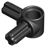 LEGO® los onderdeel Technische Verbinding Zwart 10197