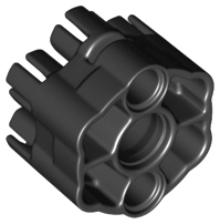 Plaatje in Gallery viewer laden, LEGO® los onderdeel Schieten in kleur Zwart 18588