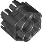 LEGO® los onderdeel Schieten in kleur Zwart 18588