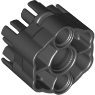 LEGO® los onderdeel Schieten in kleur Zwart 18588