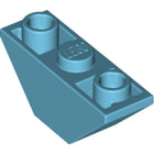 LEGO® los onderdeel Dakpan Omgekeerd Medium Azuurblauw 2341