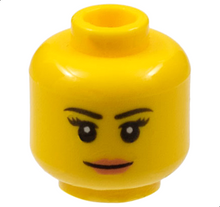 Plaatje in Gallery viewer laden, LEGO® los onderdeel Hoofd in kleur Geel 3626cpb1211