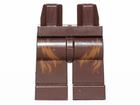 LEGO® onderdeel Benen met Motief Donker Bruin 970c00pb0380