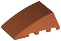 LEGO® los onderdeel Wig in kleur Donker Oranje 47753