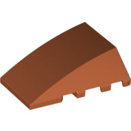 Plaatje in Gallery viewer laden, LEGO® los onderdeel Wig in kleur Donker Oranje 47753