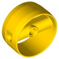 LEGO® los onderdeel Cilinder in kleur Geel 41531