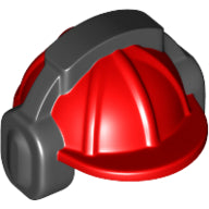 Plaatje in Gallery viewer laden, LEGO® los onderdeel Hoofddeksels in kleur Rood 18899pb01