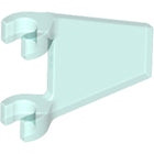 LEGO® los onderdeel Vlag Doorzichtig Lichtblauw 44676