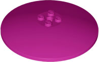 LEGO® los onderdeel Schaal in kleur Magenta 3961