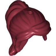LEGO® los onderdeel Haar in kleur Donkerrood 92257