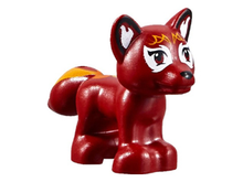Plaatje in Gallery viewer laden, LEGO® los onderdeel Landdier in kleur Donkerrood 19532pb01