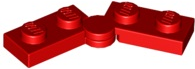 Plaatje in Gallery viewer laden, LEGO® los onderdeel Scharnier in kleur Rood 2429c01