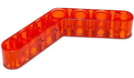 LEGO® Technische Hefbalk Doorzichtig Neon Oranje 32348