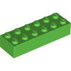 LEGO® los onderdeel Steen in kleur Fel Groen 2456
