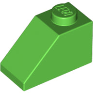 Plaatje in Gallery viewer laden, LEGO® los onderdeel Dakpan Algemeen in kleur Fel Groen 3040