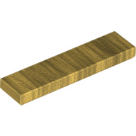 LEGO® los onderdeel Tegel Algemeen in kleur Parel Goud 2431