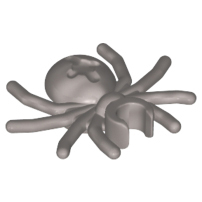 LEGO® los onderdeel Landdier in kleur Zilver 30238