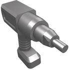 LEGO® los onderdeel Accessoire in kleur Zilver 11402b