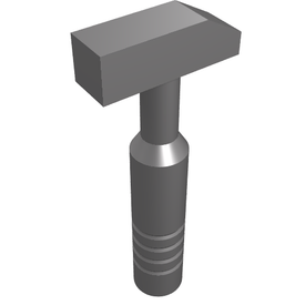 LEGO® los onderdeel Accessoire in kleur Zilver 11402h