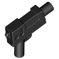 LEGO® los onderdeel Wapen in kleur Zwart 62885