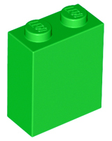 Plaatje in Gallery viewer laden, LEGO® los onderdeel Steen in kleur Fel Groen 3245c