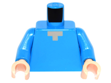 Plaatje in Gallery viewer laden, LEGO® Lijf met Motief Donker Azuurblauw 973pb1813c01