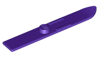 LEGO® los onderdeel Accessoire in kleur Donkerpaars 18744