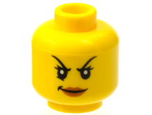 Plaatje in Gallery viewer laden, LEGO® los onderdeel Hoofd in kleur Geel 3626cpb1275