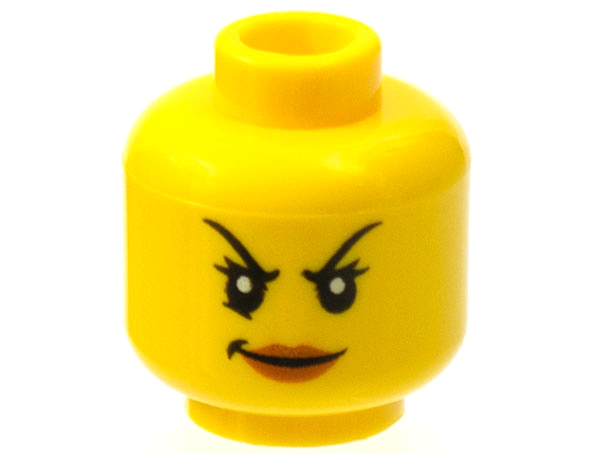 LEGO® los onderdeel Hoofd in kleur Geel 3626cpb1275