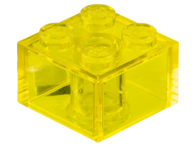 LEGO® los onderdeel Steen in kleur Doorzichtig Geel 3003