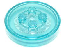 Plaatje in Gallery viewer laden, LEGO® onderdeel Electronica Doorzichtig Lichtblauw 18602c01