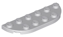 LEGO® los onderdeel Plaat Rond Licht Blauwachtig Grijs 18980