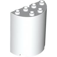 LEGO® los onderdeel Cilinder in kleur Wit 6259