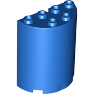 LEGO® los onderdeel Cilinder in kleur Blauw 6259