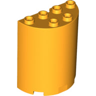 Plaatje in Gallery viewer laden, LEGO® los onderdeel Cilinder Helder Licht Oranje 6259