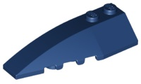LEGO® los onderdeel Wig in kleur Donkerblauw 41748