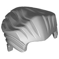 LEGO® los onderdeel Haar Licht Blauwachtig Grijs 64798