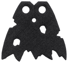 Plaatje in Gallery viewer laden, LEGO® los onderdeel Lijf Accessoire in kleur Zwart 86038