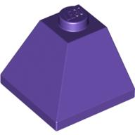 Plaatje in Gallery viewer laden, LEGO® los onderdeel Dakpan Algemeen Donkerpaars 3045