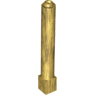 Plaatje in Gallery viewer laden, LEGO® los onderdeel Steunpilaar in kleur Parel Goud 43888