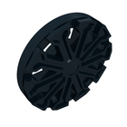 LEGO® los onderdeel Wiel Accessoire in kleur Zwart 18979a