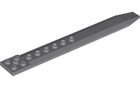 LEGO® Plaat Aangepast Donker Blauwachtig Grijs 62743