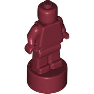 Plaatje in Gallery viewer laden, LEGO® los onderdeel Accessoire in kleur Donkerrood 90398