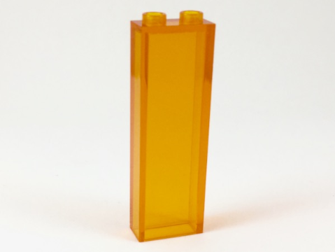 LEGO® los onderdeel Steen in kleur Doorzichtig Oranje 2454