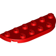 LEGO® los onderdeel Plaat Rond in kleur Rood 18980
