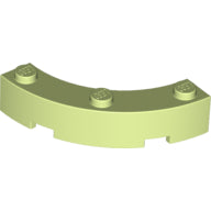 Plaatje in Gallery viewer laden, LEGO® los onderdeel Steen Rond Geelachtig Groen 48092