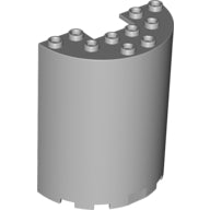 Plaatje in Gallery viewer laden, LEGO® los onderdeel Cilinder Licht Blauwachtig Grijs 87926