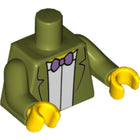 LEGO® los onderdeel Lijf met Motief Olijfgroen 973pb2006c01